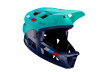 Шлем фулфейс подростковый Leatt MTB Enduro 2.0 Junior (2025) / Сине-голубой