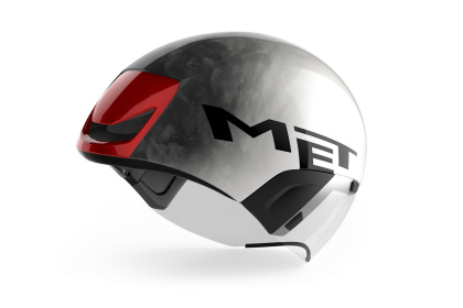 Шлем для триатлона MET Codatronca / UAE Team Emirates XRG (Черно-белый)
