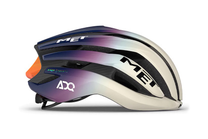 Шлем MET Trenta 3K Carbon MIPS / UAE Team ADQ (Бело-фиолетовый)