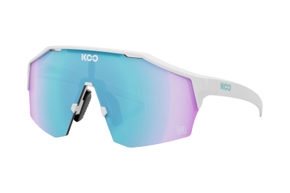 Очки Koo Alibi / Maratona dles Dolomites White Matt Turquoise Mirror