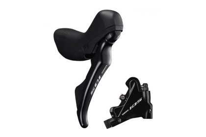 Манетки шоссейные с тормозом Shimano 105 ST-R7020/BR-R7070 / Правая (фирменная упаковка)