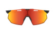 Очки 100% Hypercraft SQ / Soft Tact Black HiPER Red Multilayer Mirror