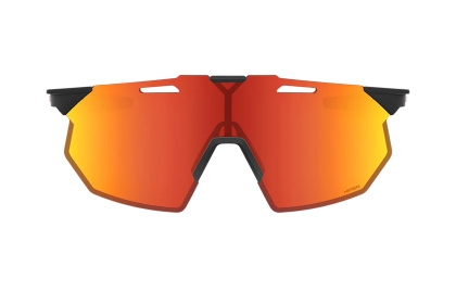 Очки 100% Hypercraft SQ / Soft Tact Black HiPER Red Multilayer Mirror