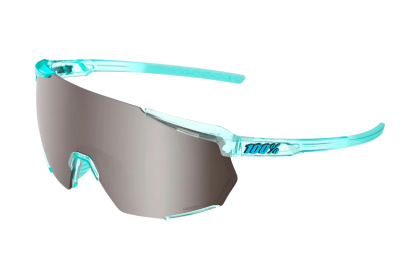 Очки 100% Racetrap 3.0 / Polished Translucent Mint HiPER Silver Mirror