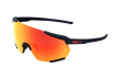 Очки 100% Racetrap 3.0 / Soft Tact Black HiPER Red Multilayer Mirror