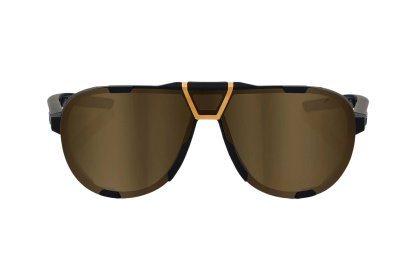 Очки 100% Westcraft / Soft Tact Black Soft Gold Mirror