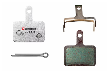 Тормозные колодки дисковые SwissStop Disc 15 E, для Shimano, TRP, Tektro, Quad