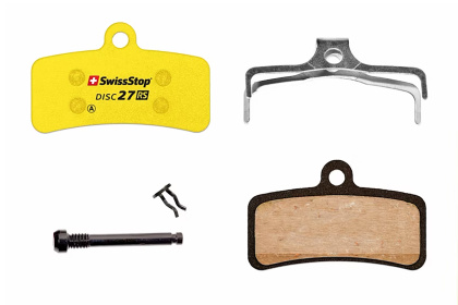 Тормозные колодки дисковые SwissStop Disc 27 RS, для Shimano, TRP, Tektro