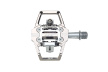 Педали контактные HT T2-SX, HT Pro Cleat / Серые