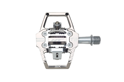 Педали контактные HT T2-SX, HT Pro Cleat / Серые