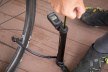 Насос велосипедный Topeak Turbo Morph Digital, ручной / Черно-серый