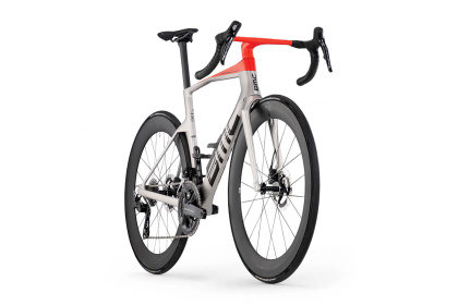 Велосипед шоссейный BMC Teammachine R 01 Two (2025) / Красно-серебристый