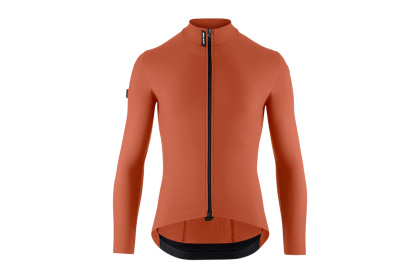 Велоджерси Assos Mille GT Spring Fall C2, длинный рукав / Красно-коричневая