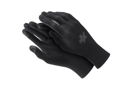 Велоперчатки Assos Spring Fall Liner Evo, длинный палец / Черные