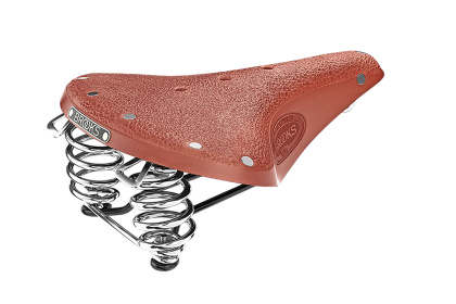 Седло велосипедное Brooks B67 Short / Светло-коричневое