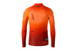 Велоджерси Gobik Hyder, длинный рукав / Темно-оранжевая