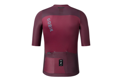 Велоджерси Gobik Attitude 2.0, короткий рукав / Бордовая