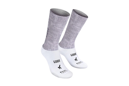 Носки Gobik Vortex 2.0 / Бело-серые