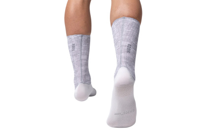 Носки Gobik Vortex 2.0 / Бело-серые