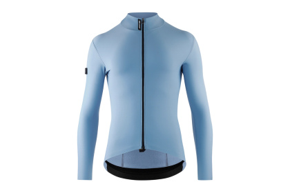 Велоджерси Assos Mille GT Spring Fall C2, длинный рукав / Светло-синяя