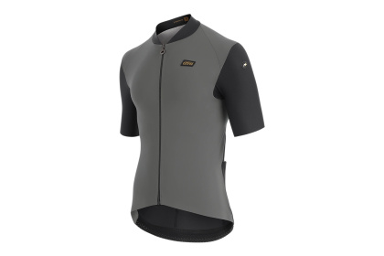 Велоджерси Assos Mille GTO C2, короткий рукав / Черно-серая