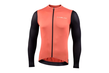 Велоджерси Nalini Pure, длинный рукав / Черно-оранжевая