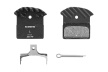 Тормозные колодки дисковые Shimano BP-J05A-RF, полимерные, с радиатором