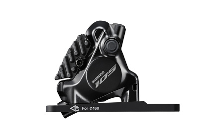 Калипер тормоза дисковый Shimano 105 BR-R7170 / Передний (без упаковки)