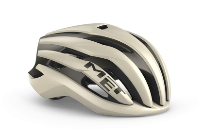 Шлем MET Trenta MIPS / Бело-золотистый