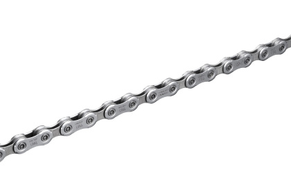 Цепь велосипедная Shimano 105, SLX CN-M7100, 11-12 скоростей, с замком SM-CN910 / 138 звеньев (фирменная упаковка)