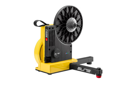 Велостанок Elite Justo 2, прямой привод / Желтый (Yellow Limited Edition)