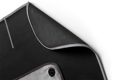 Коврик под велостанок Elite Dry Mat / Серо-черный