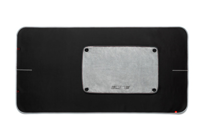 Коврик под велостанок Elite Dry Mat / Серо-черный