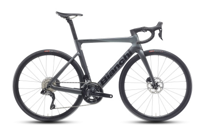 Велосипед шоссейный Bianchi Oltre Race 105 Di2 12SP / Черно-серый