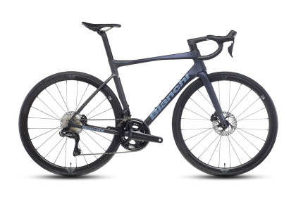 Велосипед шоссейный Bianchi Specialissima Comp 105 Di2 12SP / Серо-синий