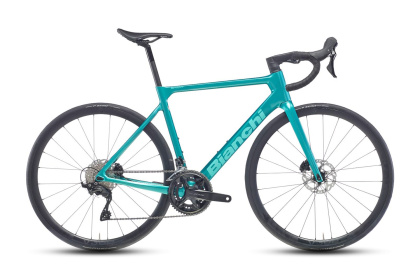 Велосипед шоссейный Bianchi Sprint 105 12SP / Голубой металлик