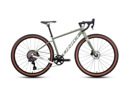 Велосипед подростковый гравийный Uniq GRA275R / Зеленый