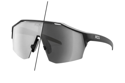 Очки Koo Alibi / Black Matt Photochromic Silver Mirror