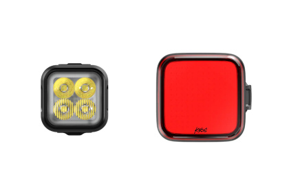 Велофонари Knog Blinder 1000 & Square, передний и задний