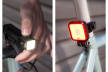 Велофонари Knog Blinder 1000 & Square, передний и задний
