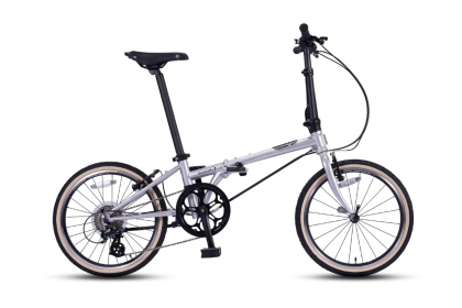 Велосипед складной Dahon Boardwalk D8 / Черно-серебристый