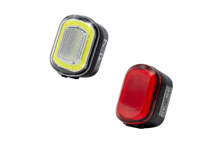 Велофонари Moon Orion-W и Orion Sense, передний и задний