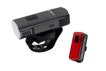 Велофонари Moon Rigel Pro и Helix Sense 150, передний и задний
