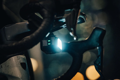 Велофонари Moon Titan Max и Cerberus Sense, передний и задний