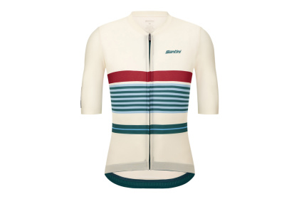 Велоджерси Santini Bengal Evo, короткий рукав / Бежевая