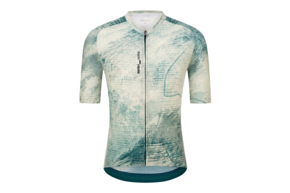Велоджерси Santini Motion, короткий рукав / Зеленая