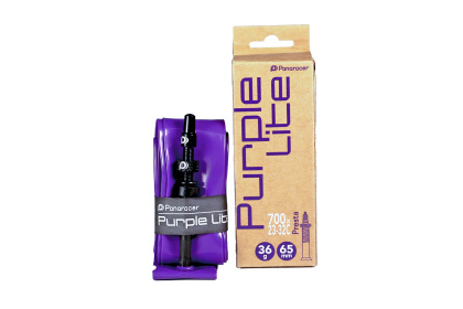 Велокамера Panaracer Purple Lite, 28 дюймов, Presta 65 мм / Ширина 23-32с