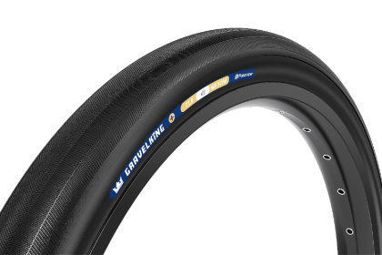 Велопокрышка Panaracer Gravelking Slick Plus, 28 дюймов / Черная