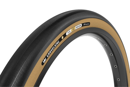 Велопокрышка Panaracer Gravelking Slick R, 28 дюймов / Коричневая