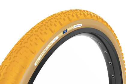 Велопокрышка Panaracer Gravelking X1, 28 дюймов / Коричнево-оранжевая
